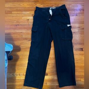 Dark blue cargo American eagle pants